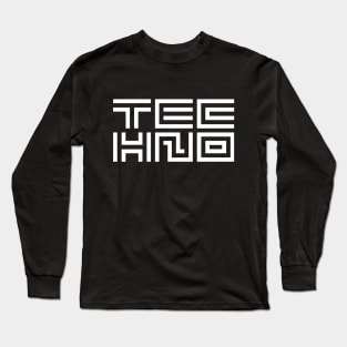 Techno logo Long Sleeve T-Shirt